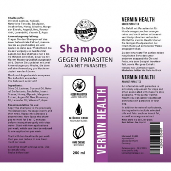 Hundeshampoo gegen parasiten