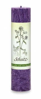 Kräuter Schutzkerze