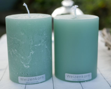 - Weizenkornkerzen -  TrendfarbeSalbei