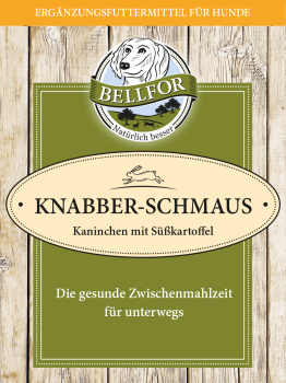 Bellfor Knabber-Schmaus mit frischem Kaninchenfleisch 100g