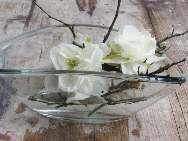 Glasschiffchen groß