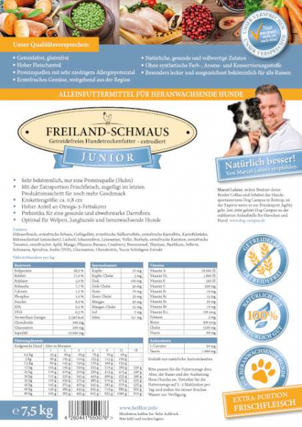 FREILAND-SCHMAUS JUNIOR - Huhn FREILAND-SCHMAUS JUNIOR - Huhn