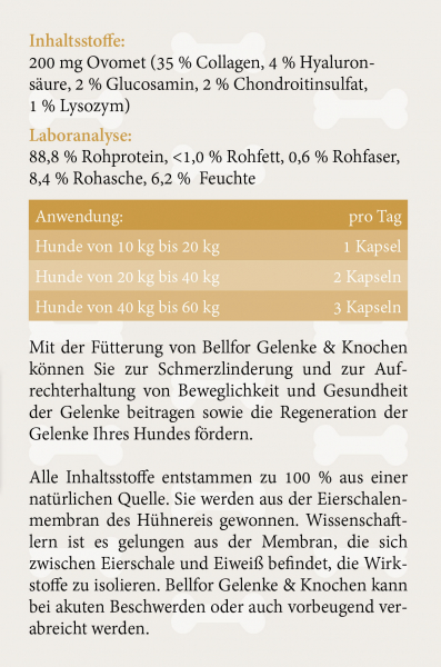 Bellfor Gelenke & Knochen - 30 Kapseln