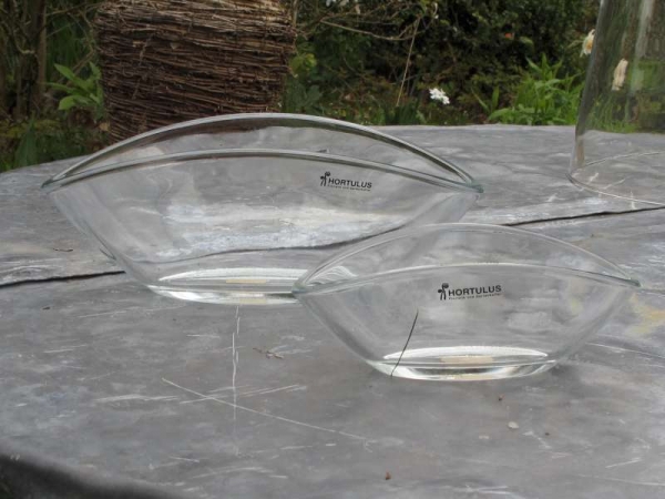 Glasschiffchen Set