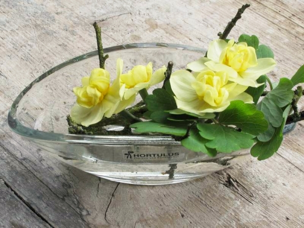 Glasschiffchen klein